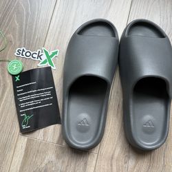 Black Yezzy slides