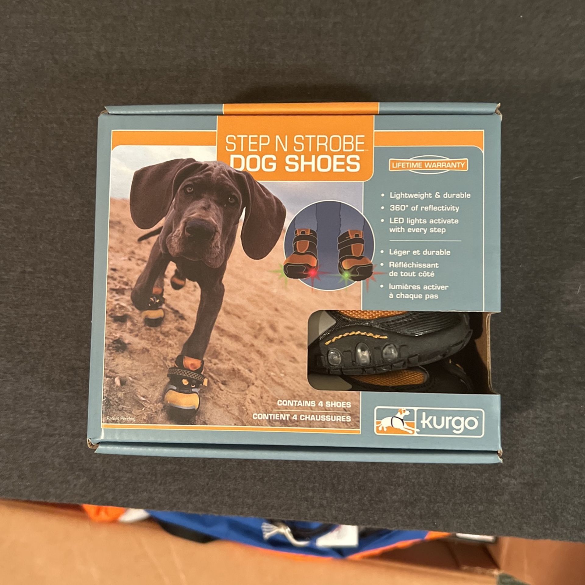 Kurgo Step N Strobe Dog Shoes