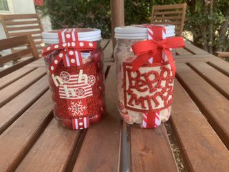 Decorative Xmas Candy Jars