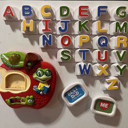 Fridge Magnet Alphabet Toy - Batteries Included 