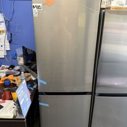 Brand new Sharp stainless steel bottom freezer refrigerator 