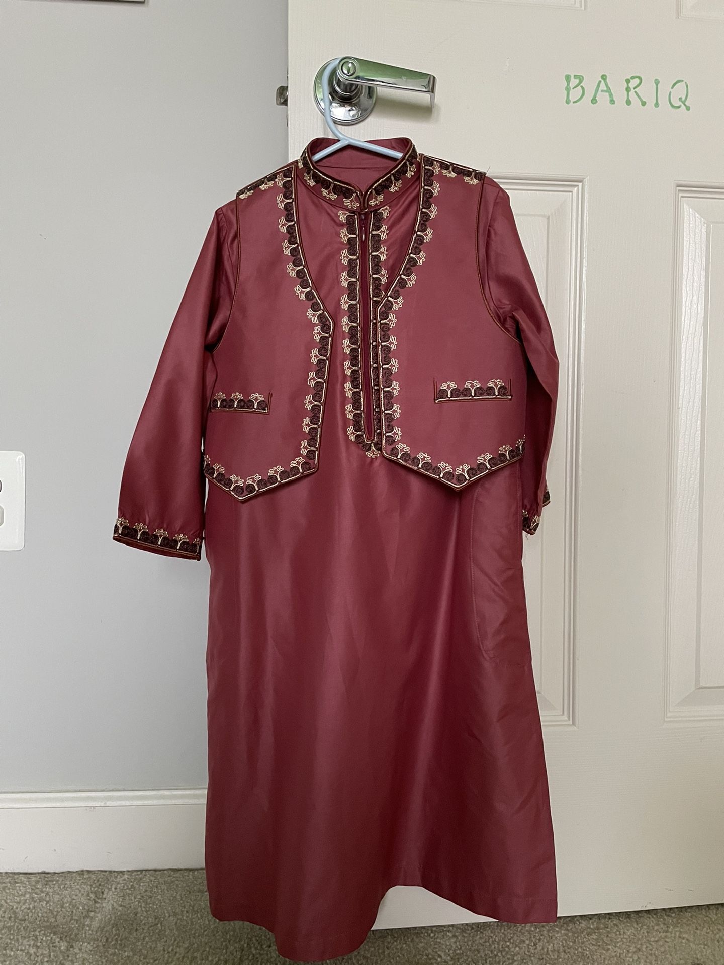 Kid Boys Islamic Muslim Clothing (thobe)