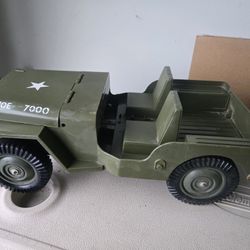 GI JOE JEEP& TRAILER 