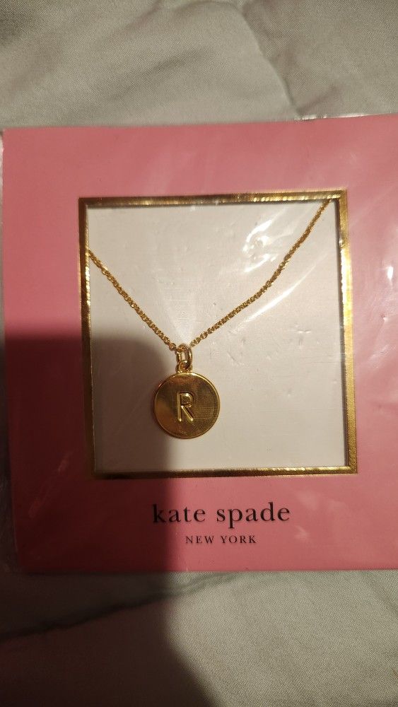Kate Spade Initial Necklace New&sealed