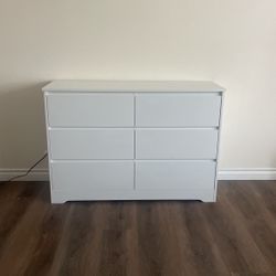 White dresser