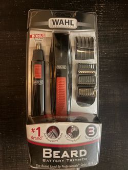 Wahl Beard Battery Trimmer Kit – New in Package
