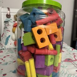 Foam Peg Building Blocks 