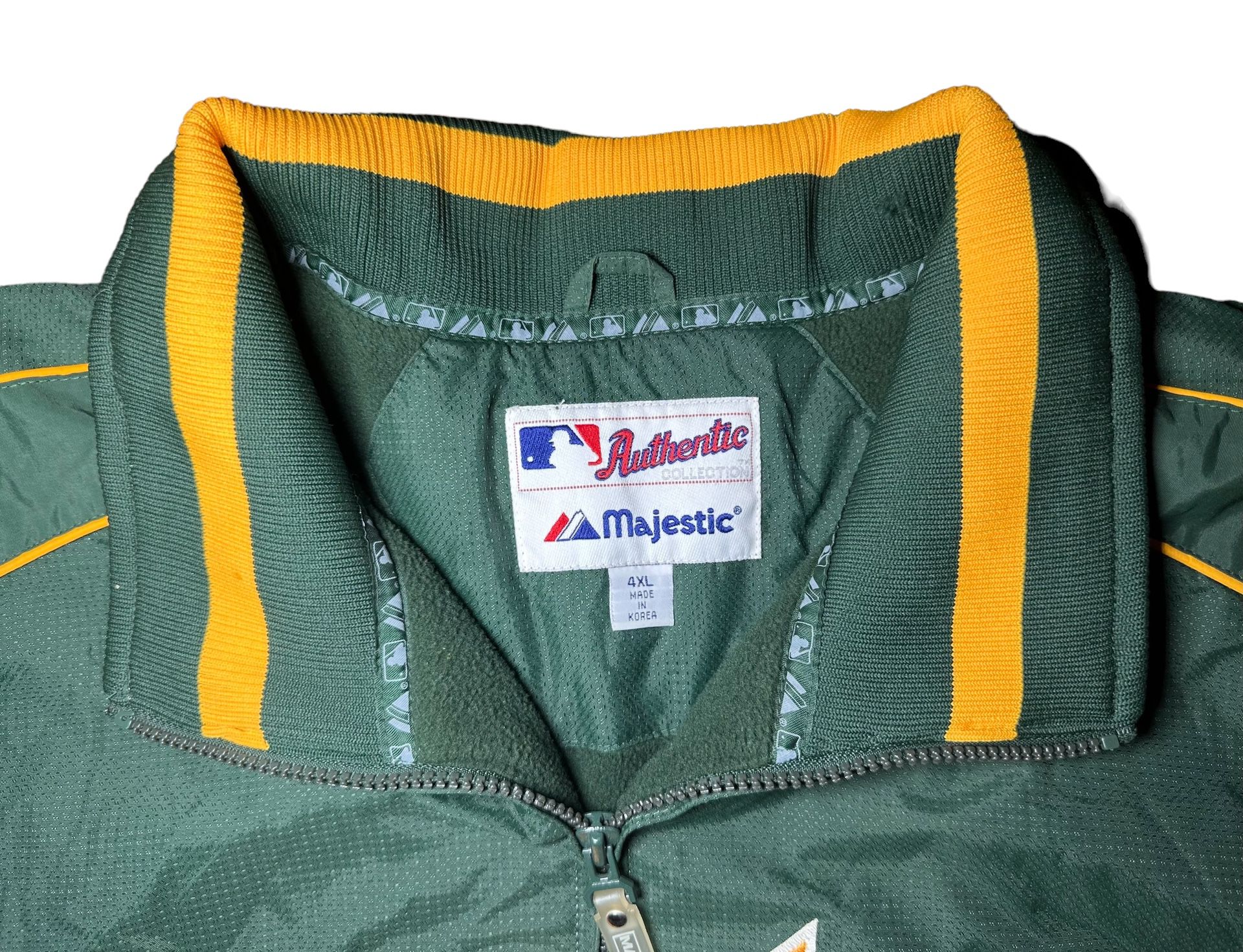 Vintage Oakland Athletics A's Dugout Jacket 2x Authentic baseball mlb –  Rare_Wear_Attire