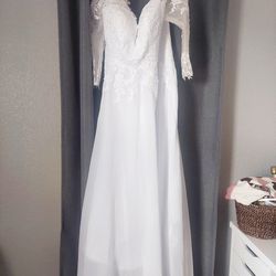 Size 16 White Wedding Dress