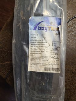 Heavy Duty Zip Ties Rated 120lb