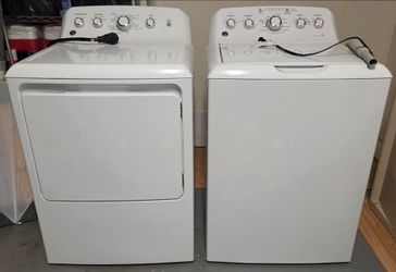 GE 4.2 CU.FT. Washer & 7.2 CU.FT. Dryer