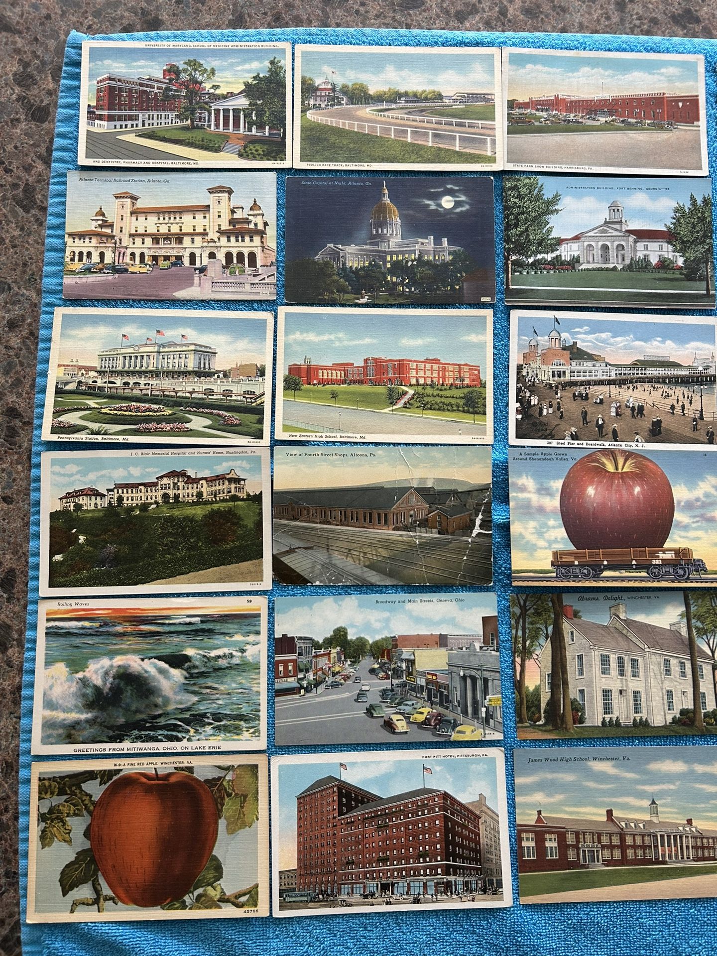 Vintage Post Cards $80
