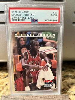 1992 Skybox Michael Jordan Psa 9
