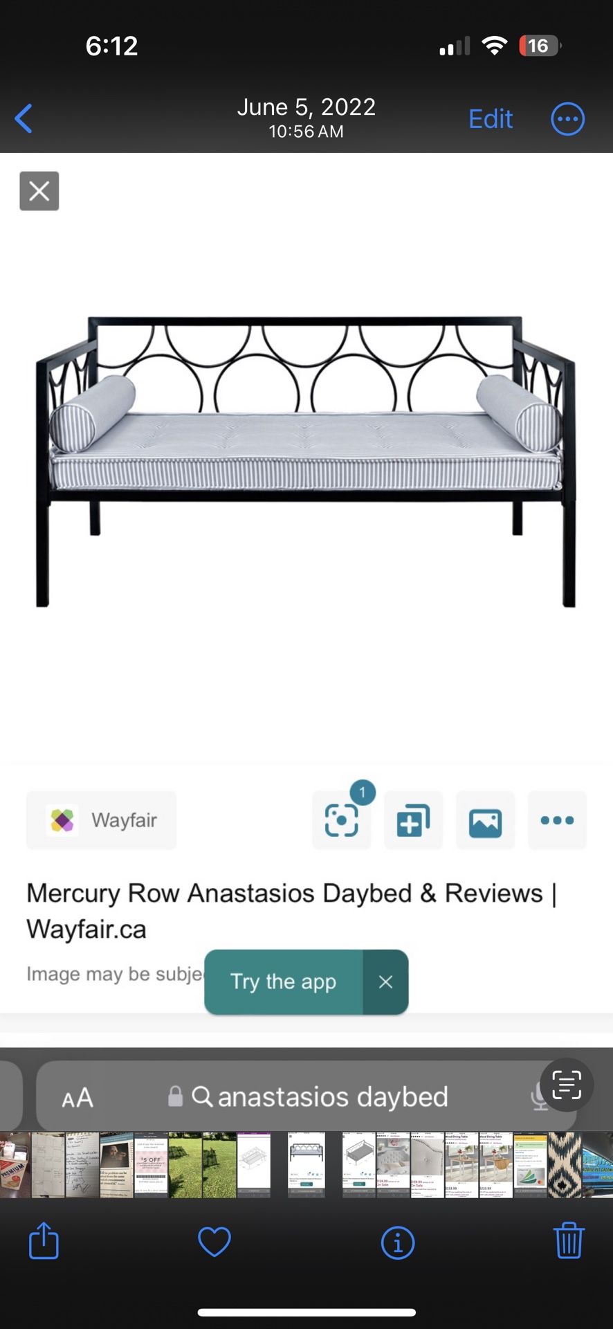 Day Bed Frame 