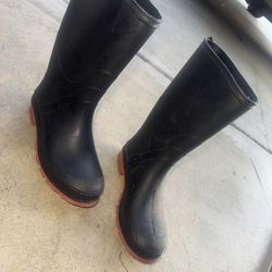 Rain boots size 3 big kid