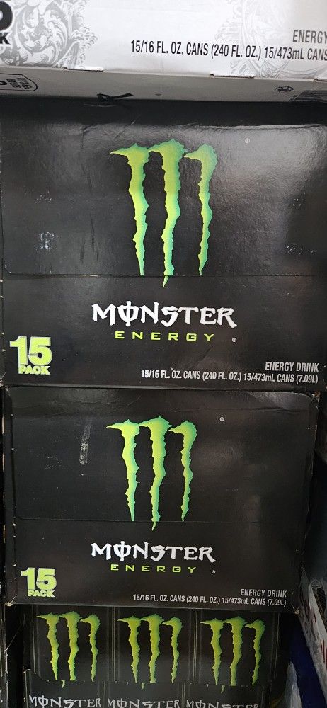 Monster Energy Drink 15 Pack | New | Brooklyn