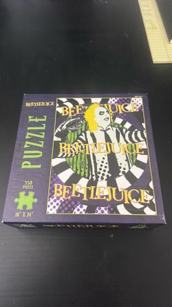 Beatle juice puzzle all pieces included