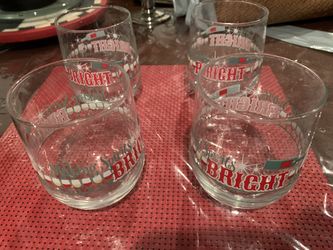 Christmas cheer glasses (5)