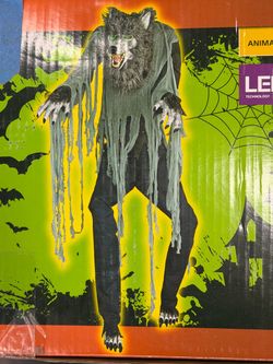 Halloween werewolf robot