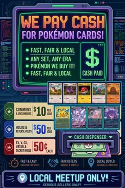 POKÉMON HOLO & REVERSE HOLO BUYER