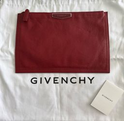 Brand New with Tags – Givenchy Antigona Medium Clutch in Burgundy Red