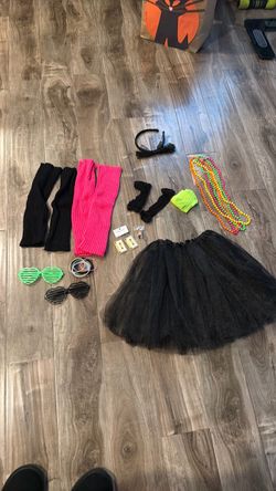 80s Costume Accessory Set