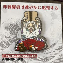 Yamato from One Piece Anime Pin from Purrlosangeles