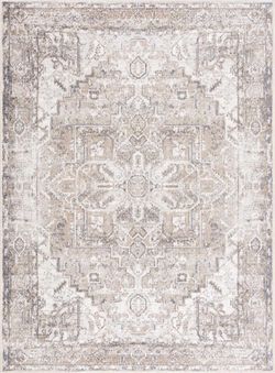 Hera Flat Pile Washable Rug