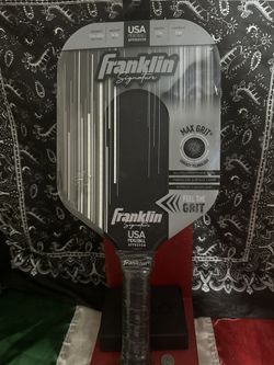 Franklin Signature Series 16mm  Pickleball Paddle - Black Brand New
