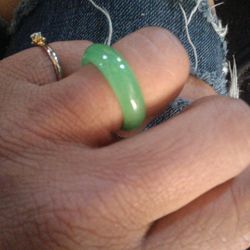 Jade Ring Size 8 