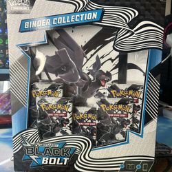 Black Bolt & White Flare Binders