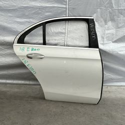2018 Mercedes Benz E300 Right Rear Door Shell
