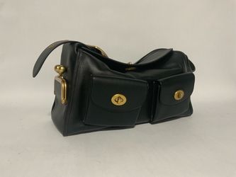 Coach Women’s Turnlock Haversack Bag Black
