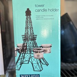 Candle Holder Eiffel Tower