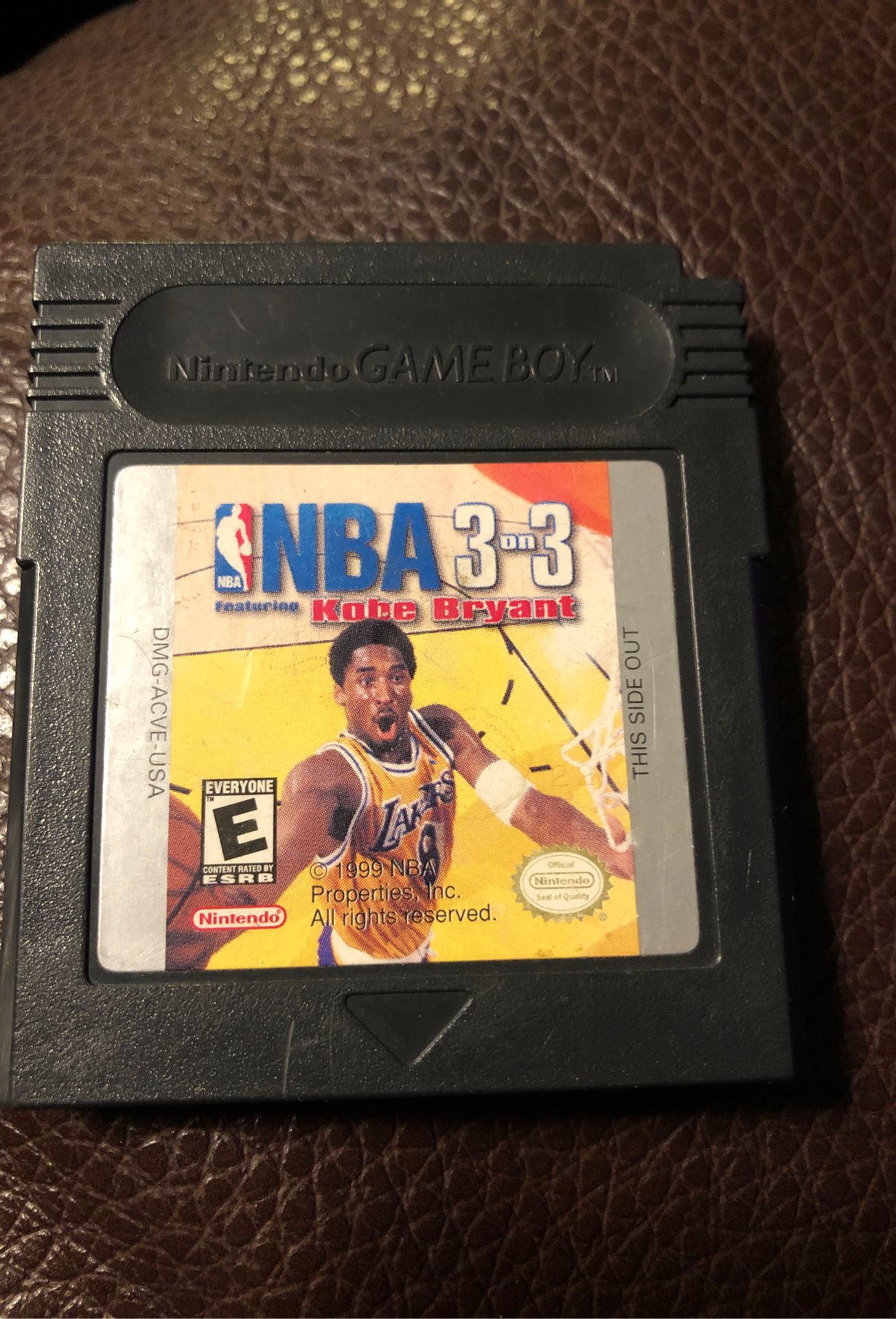 Nintendo Game Boy NBA 3 on 3 Kobe Bryant