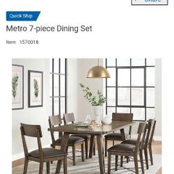 7 Piece Dinning Set 