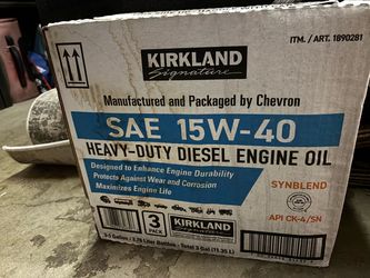 Kirkland SAE 15W-40 Diesel oil 3 pack