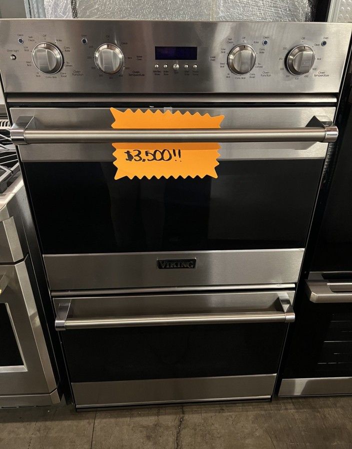 Viking Stainless Steel Double Oven J3BL