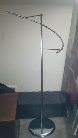 Spiral Metal Retail Display Rack for Clothing Clothes