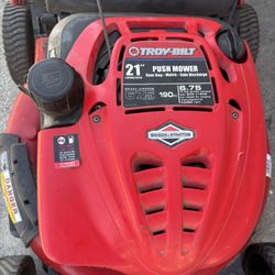 Troy Bilt Push Mower Perfectly Working Condition Tested Before Buy It 160$$ Firm Cash 