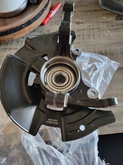 2011---2013 Hyundai sonata 2.4 front right passenger side complete steering knuckle part#698-464