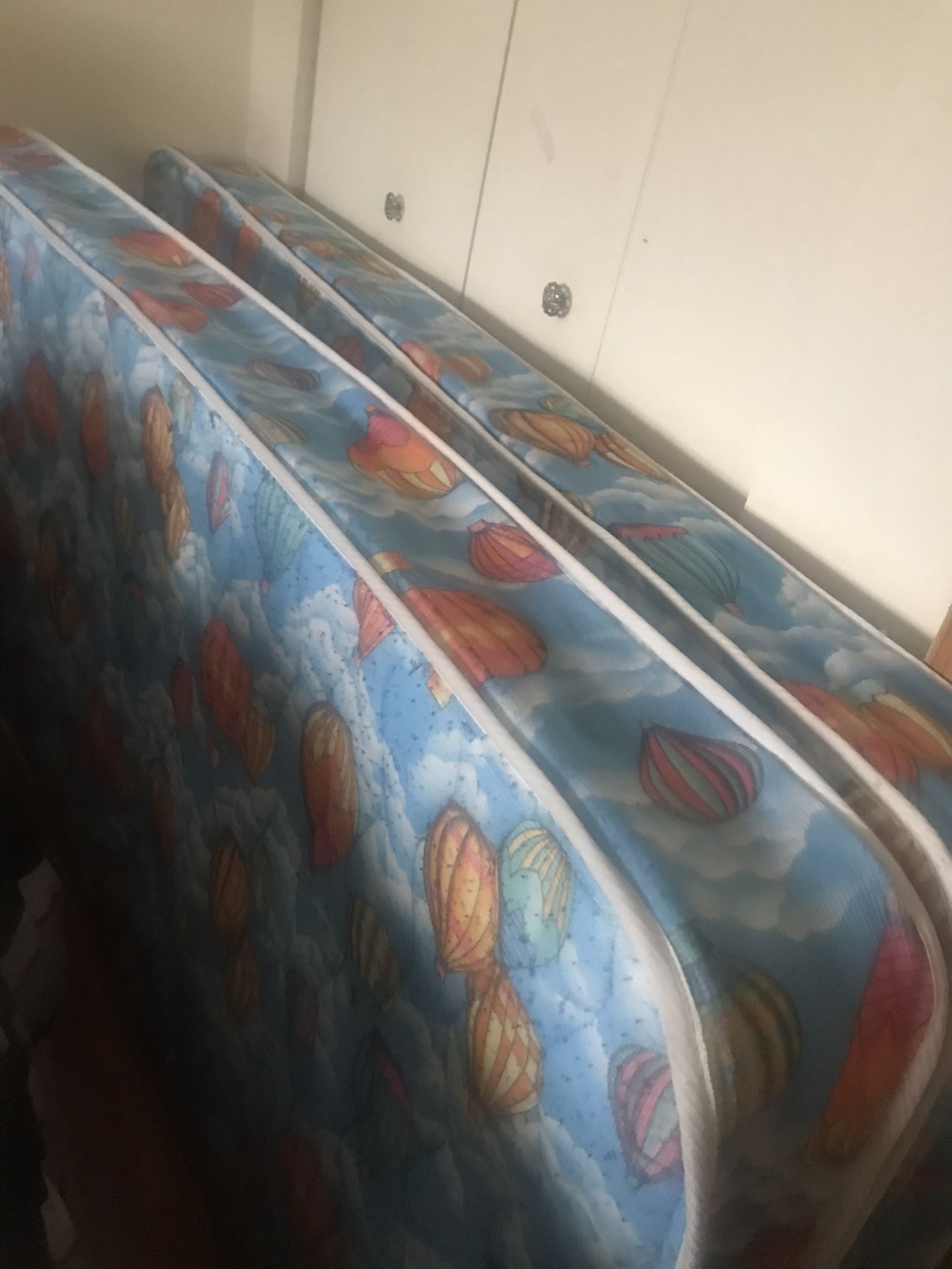 Free 2 twin size bunk bed mattress