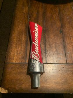 Budweiser beer tap handle