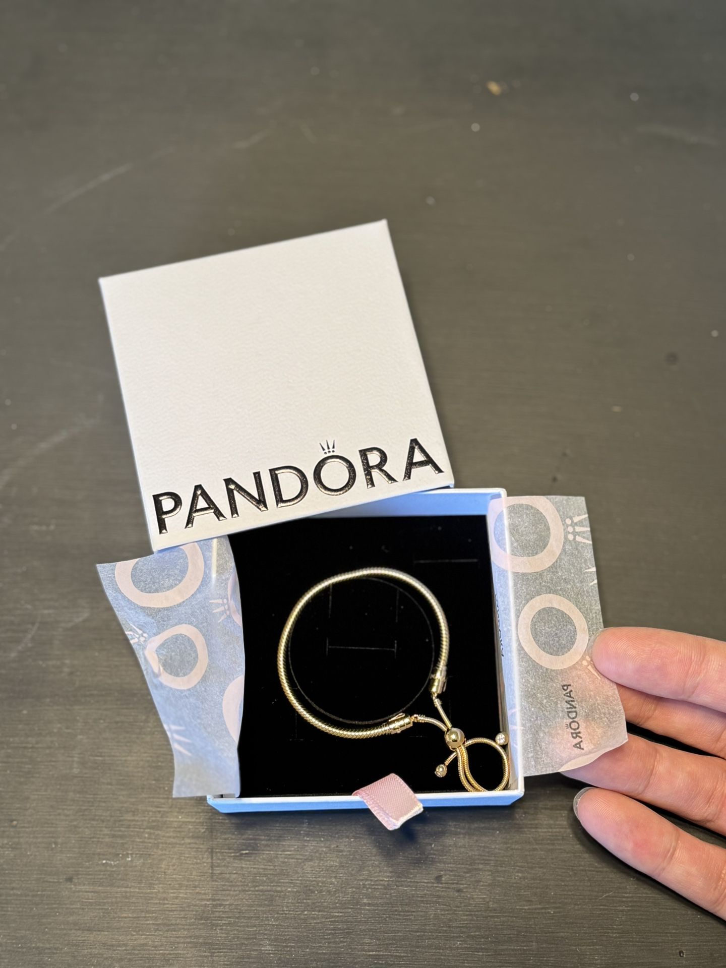 Pandora Gold Plated Bracelet (Normally Sells For $225)
