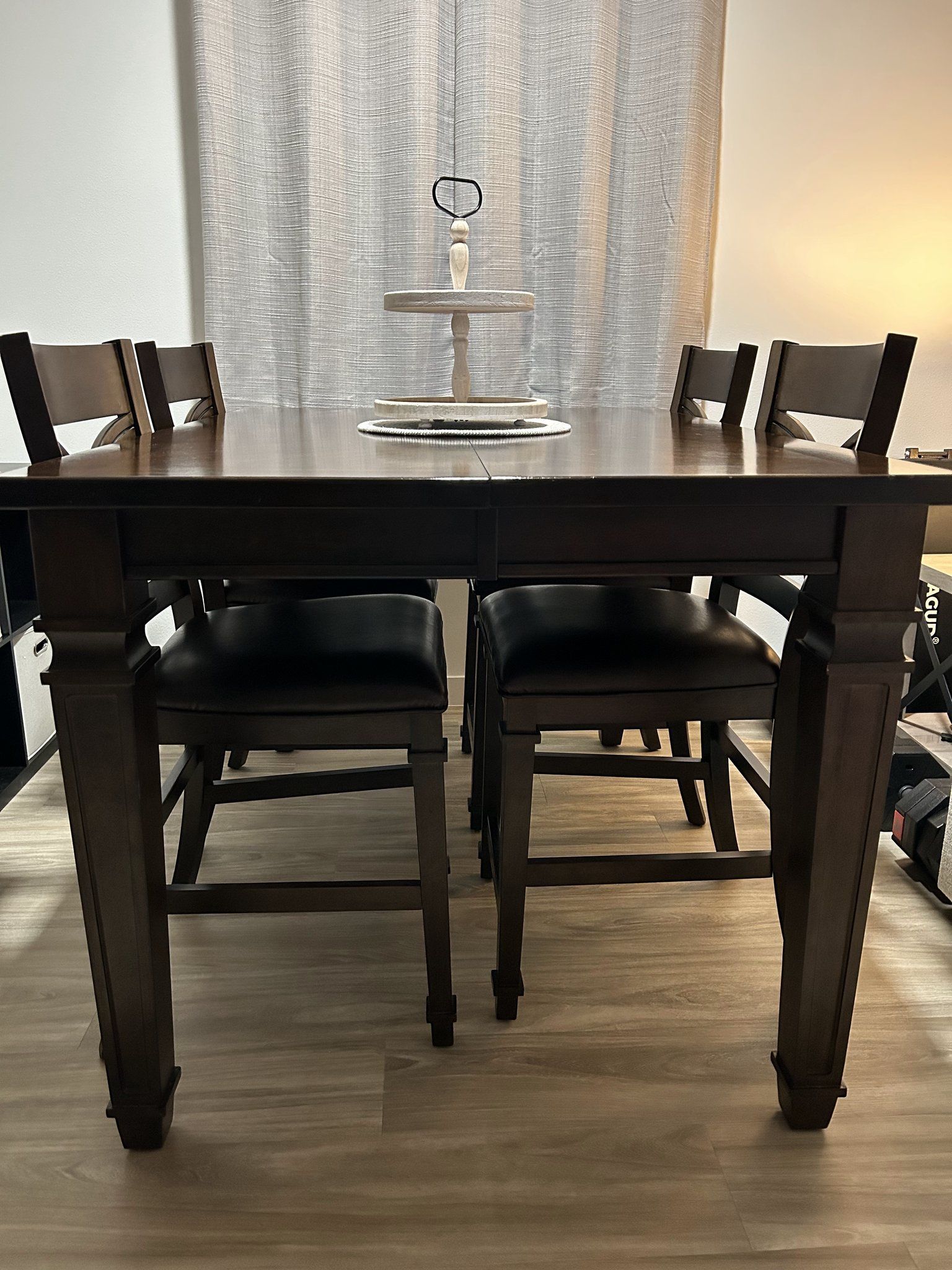 Dining Set with Extendable Leaf