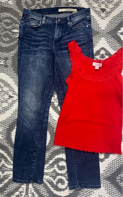 Size 4 DKNY jeans Small top Outfit