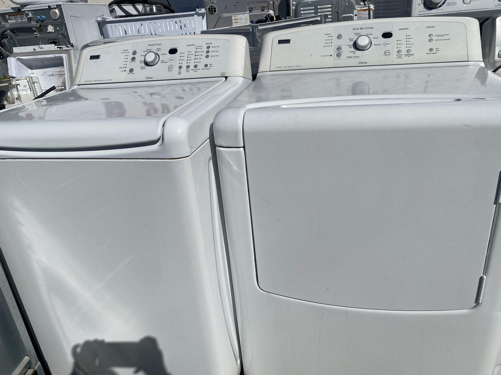 Kenmore Oasis Washer And Gas Dryer
