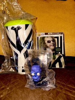 Beetlejuice Beetlejuice 4k Steelbook AMC Cup Bundle