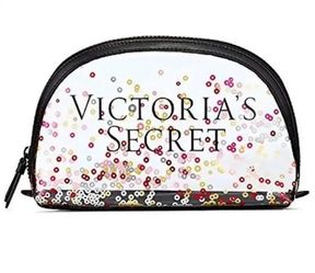 New - Victoria's Secret Sparkle Makeup bag