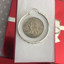 .925 Arracadas De Plata Grandes 